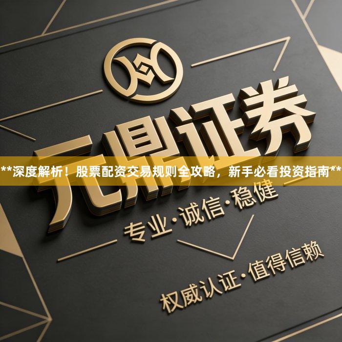 **深度解析！股票配资交易规则全攻略，新手必看投资指南**