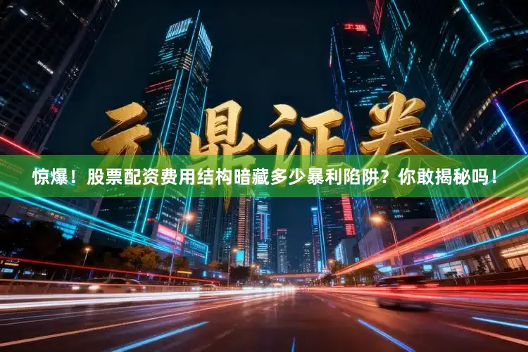 惊爆！股票配资费用结构暗藏多少暴利陷阱？你敢揭秘吗！