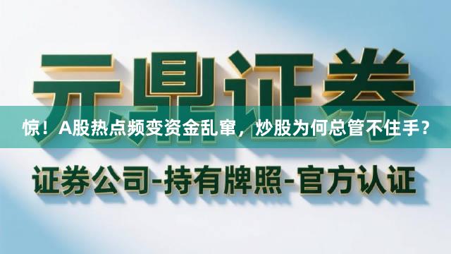 惊！A股热点频变资金乱窜，炒股为何总管不住手？