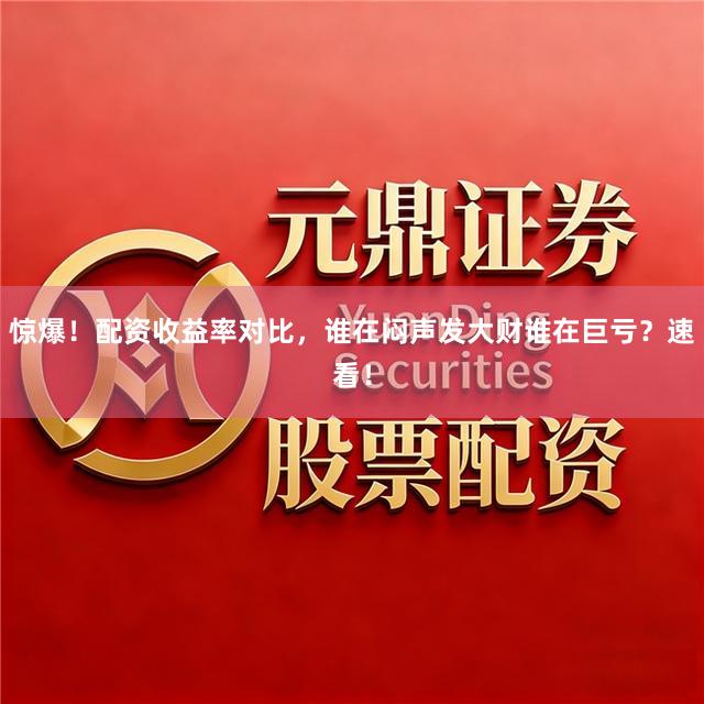惊爆！配资收益率对比，谁在闷声发大财谁在巨亏？速看！