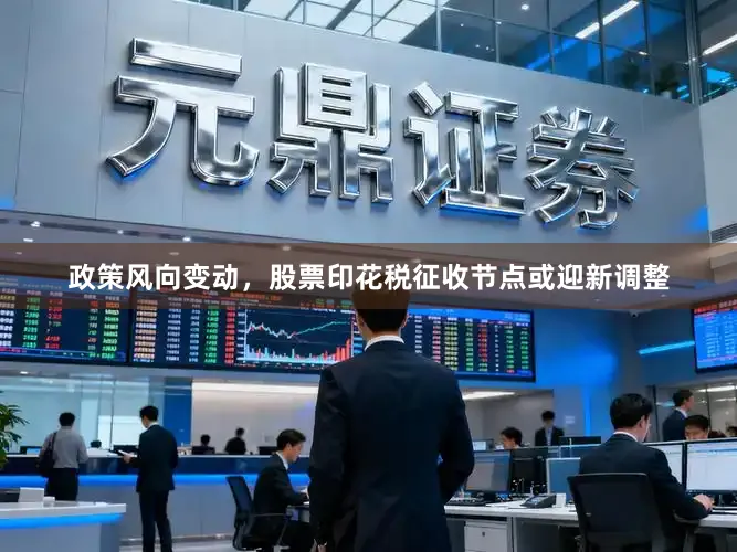 政策风向变动，股票印花税征收节点或迎新调整