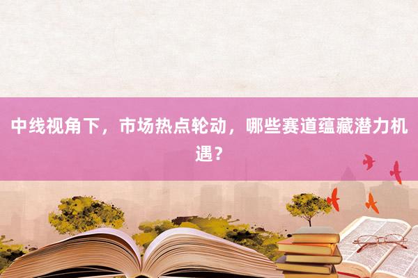 中线视角下，市场热点轮动，哪些赛道蕴藏潜力机遇？