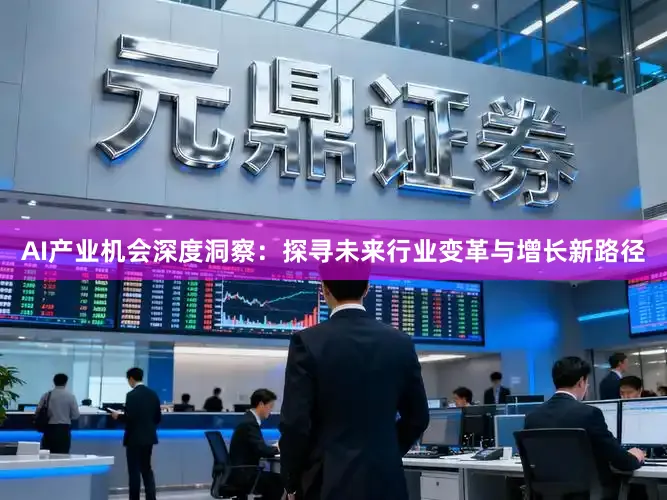 AI产业机会深度洞察：探寻未来行业变革与增长新路径