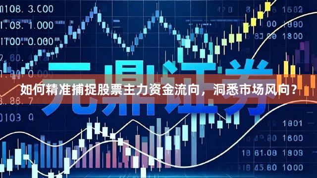 如何精准捕捉股票主力资金流向，洞悉市场风向？